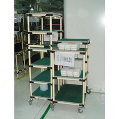深圳市匯恒精密機械加工廠柔性式物料周轉車 —— 工廠高效流轉的首選器材
